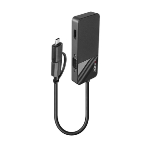 Lindy 43354 hub de interfaz USB 3.2 Gen 1 (3.1 Gen 1) Type-A + Type-C Negro Lindy 43354 hub de interfaz USB 3.2 Gen 1 (3.1 Gen 1) Type-A + Type-C Negro