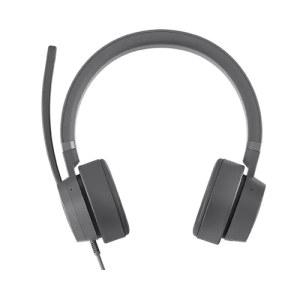 Lenovo GXD1C99243 auricular y casco Auriculares Alámbrico Diadema Llamadas/Música USB Tipo C Gris