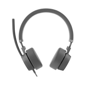 Lenovo GXD1C99243 auricular y casco Auriculares Alámbrico Diadema Llamadas/Música USB Tipo C Gris