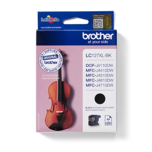 Brother LC127XLBK cartucho de tinta 1 pieza(s) Original Negro