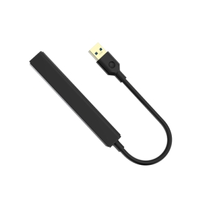 Conceptronic C4PUSB3 hub de interfaz USB 3.2 Gen 1 (3.1 Gen 1) Type-A 5000 Mbit/s Negro