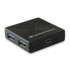 Conceptronic HUBBIES02B hub de interfaz USB 3.2 Gen 1 (3.1 Gen 1) Mini-B 5000 Mbit/s Negro