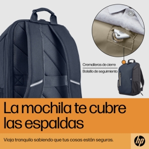 HP Mochila para portátil Travel de 15,6 pulgadas y 18 litros, color gris HP Mochila para portátil Travel de 15,6 pulgadas y 18 litros, color gris