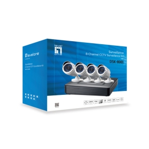 Alternative view of LevelOne DSK-8001 kit de videovigilancia Alámbrico 8 canales