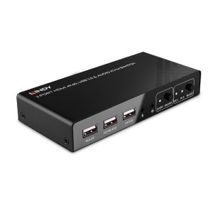 Lindy 32809 interruptor KVM Negro Lindy 32809 interruptor KVM Negro