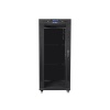 ARMARIO LANBERG RACK 19" 22U 800X1000 FLAT PACK NEGRO PUERTA CRISTAL CON LCD