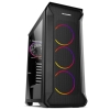 CAJA MEDIATORRE ATX NOX HUMMER QUANTUM ARGB WINDOW BLACK CAJA NOX HUMMER QUANTUM ATX 1XUSB3.0 2XUSB2.0 NEGRO ARGB