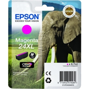 Epson Elephant Cartucho 24XL magenta