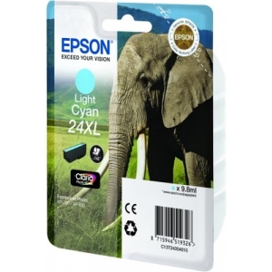Epson Elephant Cartucho 24XL cian claro