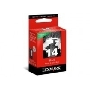 Lexmark No.14 Black Return Program Print Cartridge cartucho de tinta 1 Cartridge Original