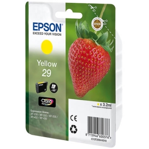 Epson Strawberry 29 Y cartucho de tinta 1 pieza(s) Original Rendimiento estándar Amarillo