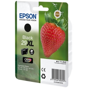 Epson Strawberry 29XL K cartucho de tinta 1 pieza(s) Original Alto rendimiento (XL) Negro