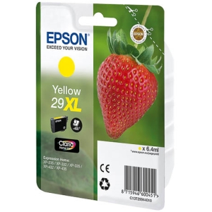 Epson Strawberry 29XL Y cartucho de tinta 1 pieza(s) Original Alto rendimiento (XL) Amarillo