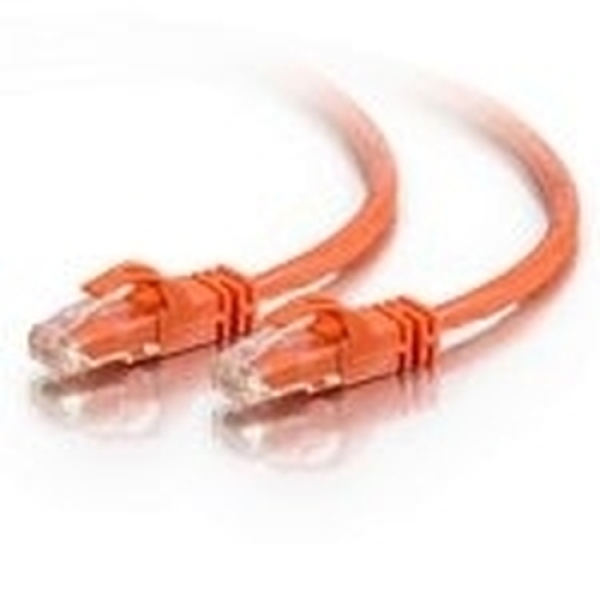 C2G Cat6 550MHz Snagless Patch Cable 0.5m cable de red Naranja 0