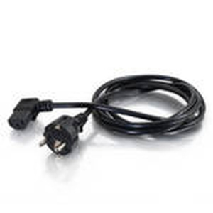 C2G 2m 90° Power Cord Negro