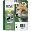 Epson Fox Singlepack Yellow T1284 DURABrite Ultra Ink Epson Fox Singlepack Yellow T1284 DURABrite Ultra Ink