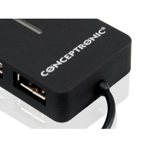 Conceptronic Travel 4 Ports USB Hub