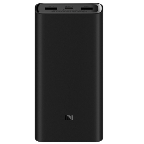 POWER BANK XIAOMI REDMI BATERIA 20000 MAH CARGA RAPIDA 2XUSB-A 1XUSB-C