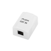 ROSETA DE SUPERFICIE LANBERG CAT.5E UTP 1X TOMA RJ45 BLANCO