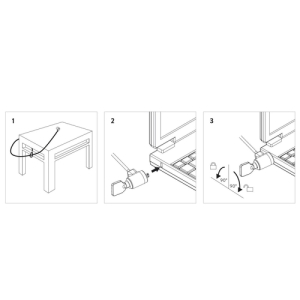 Ewent EW1242 cable antirrobo Negro, Acero inoxidable 1,5 m Acero inoxidable 1