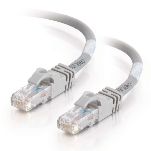 C2G 20m Cat6 550MHz Snagless Patch Cable cable de red Gris U/UTP (UTP)