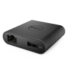 DELL DA200 Alámbrico USB 3.2 Gen 1 (3.1 Gen 1) Type-C Negro