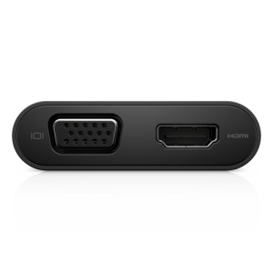 Alternative view of DELL DA200 Alámbrico USB 3.2 Gen 1 (3.1 Gen 1) Type-C Negro