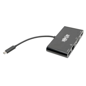 Puerto de Hub USB-A y Gigabit Ethernet