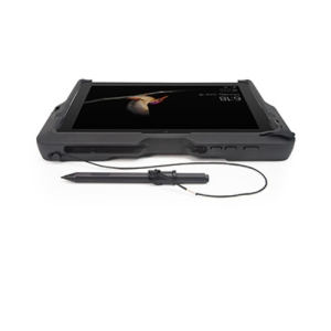 Kensington Funda resistente BlackBelt™ con lector de tarjetas inteligentes integrado (CAC) para Surface™ Go Kensington Funda resistente BlackBelt™ con lector de tarjetas inteligentes integrado (CAC) para Surface™ Go