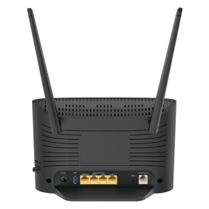 D-Link DSL-3788 router inalámbrico Gigabit Ethernet Doble banda (2,4 GHz / 5 GHz) 4G Negro