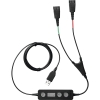 Jabra Link 265 cable de audio USB2.0 2x QD Negro Jabra Link 265 cable de audio USB2.0 2x QD Negro