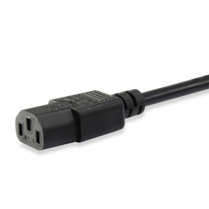 Equip 112121 cable de transmisión Negro 3 m Enchufe tipo F C13 acoplador Equip 112121 cable de transmisión Negro 3 m Enchufe tipo F C13 acoplador