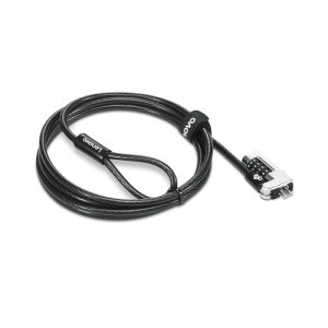 Lenovo 4XE1F30277 cable antirrobo Negro 1