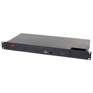 APC KVM0116A interruptor KVM Montaje en rack Negro