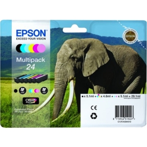 Epson Elephant Multipack 24 6 colores