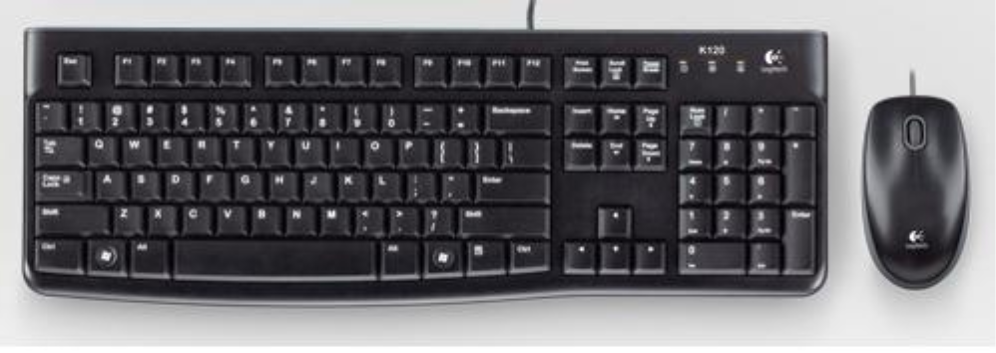 Logitech Desktop MK120 teclado Ratón incluido USB QWERTY Portugués Negro Logitech Desktop MK120 teclado Ratón incluido USB QWERTY Portugués Negro