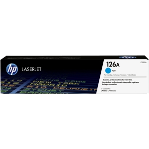 HP Cartucho de tóner original LaserJet 126A cian