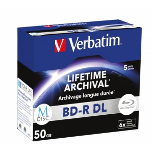Verbatim MDISC BD-R DL 50 GB 5 pieza(s)
