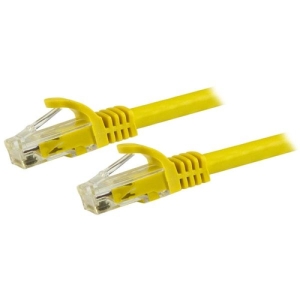 StarTech.com N6PATC15MYL cable de red Amarillo 15 m Cat6 U/UTP (UTP)