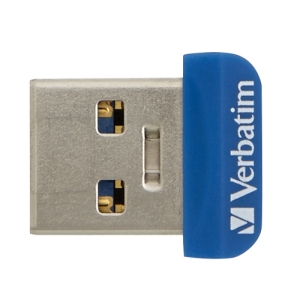 Verbatim Store 'n' Stay NANO - Unidad USB 3.0 de 64 GB - Azul