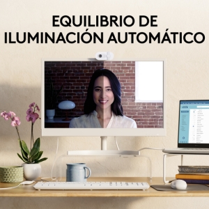 Logitech Brio 100 cámara web 2 MP 1920 x 1080 Pixeles USB Blanco Logitech Brio 100 cámara web 2 MP 1920 x 1080 Pixeles USB Blanco