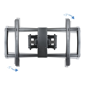 TooQ LP75100TN-B soporte para TV 152,4 cm (60") Negro