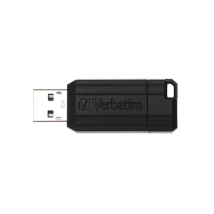 Verbatim PinStripe - Unidad USB de 8 GB - Negro