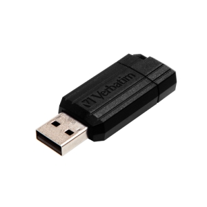 Verbatim PinStripe - Unidad USB de 16 GB - Negro