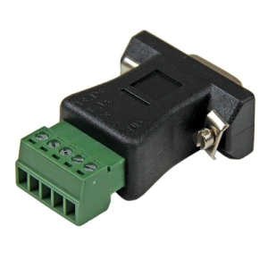 StarTech.com RS422 RS485 Serial DB9 -> Terminal Block Adapter Negro StarTech.com RS422 RS485 Serial DB9 -> Terminal Block Adapter Negro
