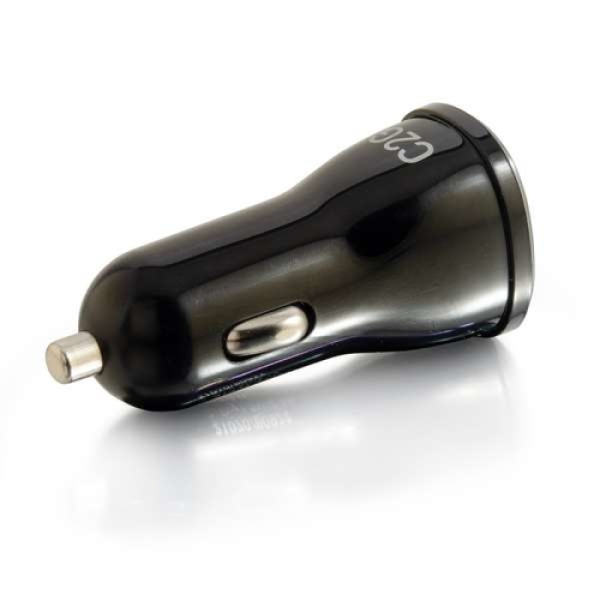 C2G Cargador inteligente de coche USB de 2 puertos