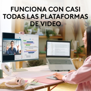 Logitech Brio 100 cámara web 2 MP 1920 x 1080 Pixeles USB Rosa Logitech Brio 100 cámara web 2 MP 1920 x 1080 Pixeles USB Rosa