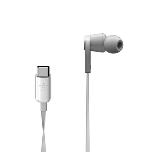 Belkin ROCKSTAR Auriculares Alámbrico Dentro de oído Llamadas/Música USB Tipo C Blanco Belkin ROCKSTAR Auriculares Alámbrico Dentro de oído Llamadas/Música USB Tipo C Blanco