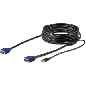 StarTech.com Cable KVM USB de 4,6 m para Consola de Montaje en Armario Rack