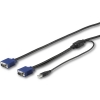 StarTech.com Cable KVM USB de 4,6 m para Consola de Montaje en Armario Rack StarTech.com Cable KVM USB de 4